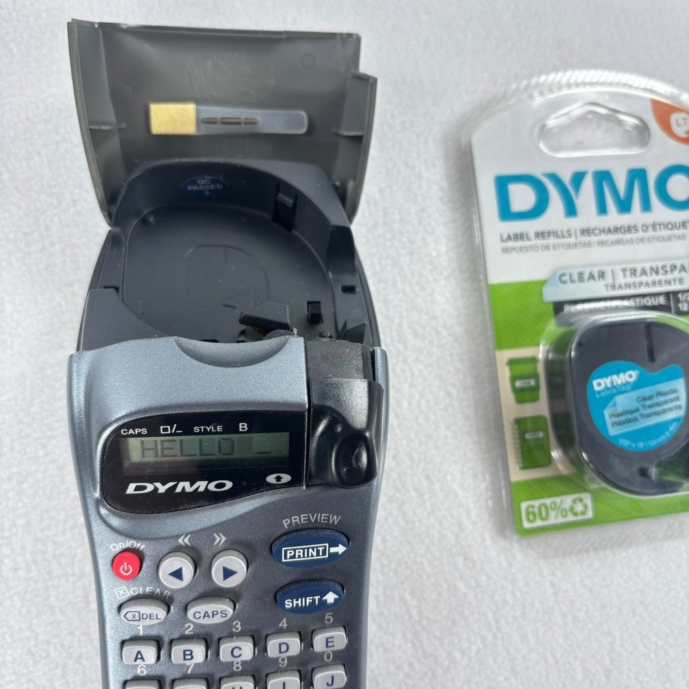 Dymo LetraTag XR‎ Label Maker Printer Portable Compact Handheld Power- Tested - Picture 4 of 5